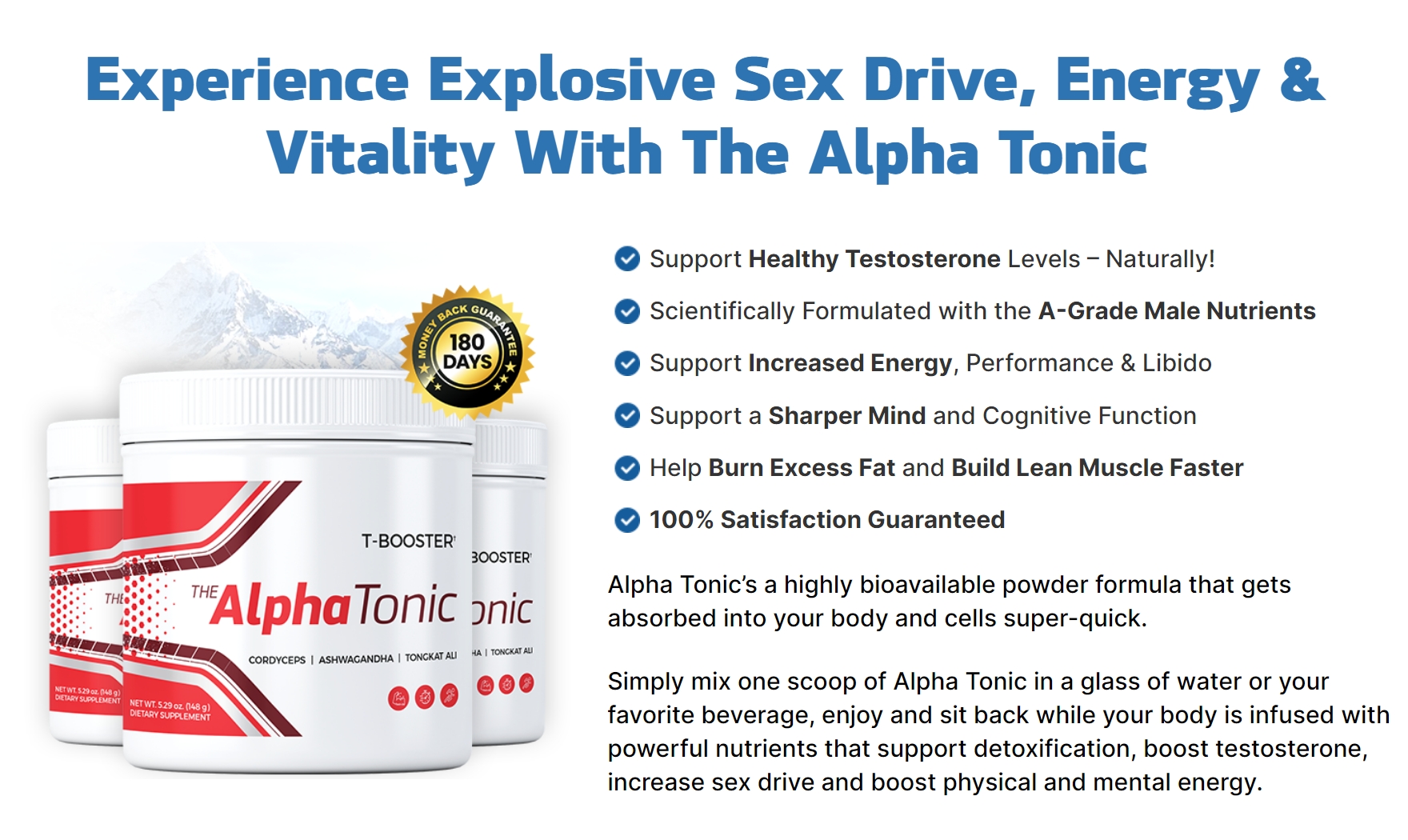 Alpha Tonic benefits